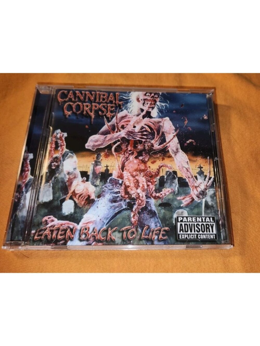 CANNIBAL CORPSE cd EATEN BACK TO LIFE